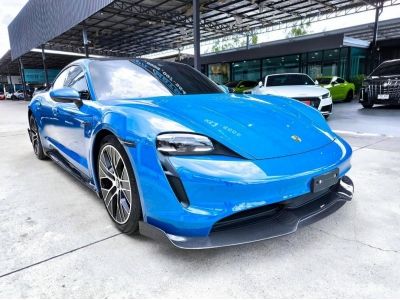 2021 Porsche Taycan 4S 4WD สีพิเศษ Neptune Blue รถศูนย์ AAS วารันตีเหลือไมล์เพียง 39,XXX Km.